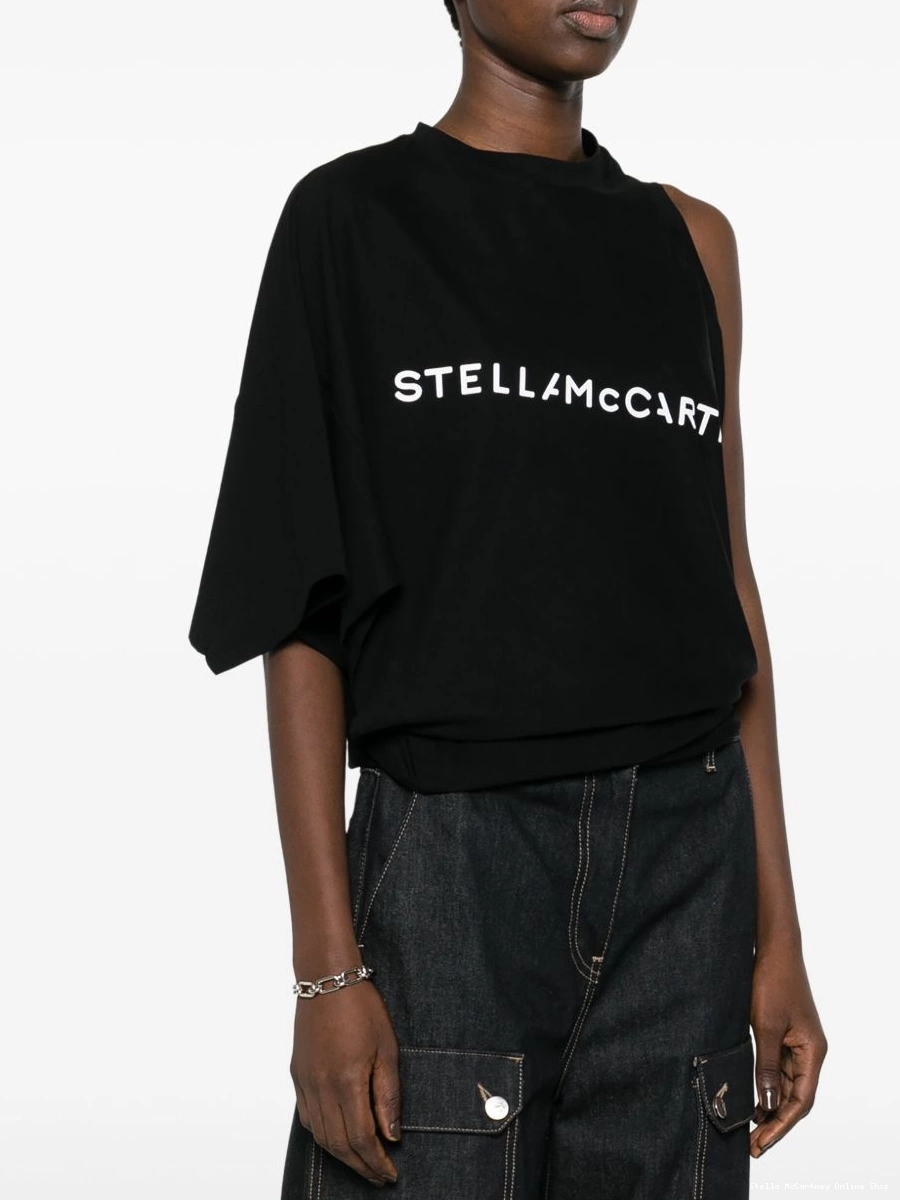 Affordable Women asymmetric top Stella McCartney cotton 0407